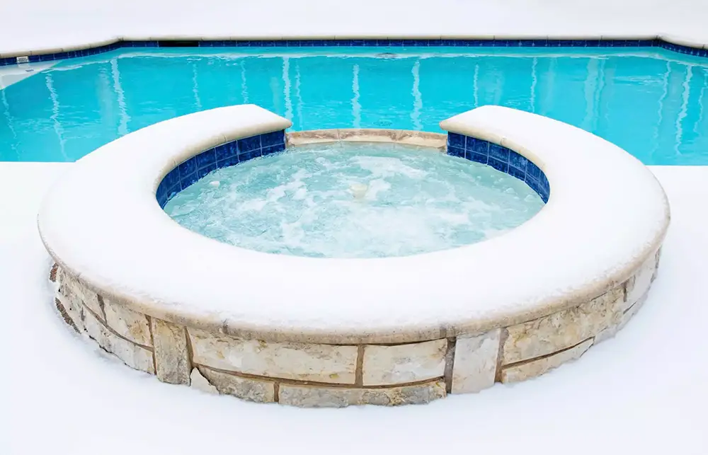 winter pool service